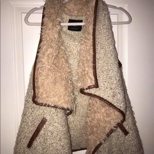 fur vest